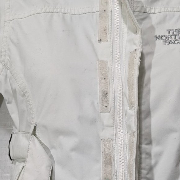 Girls THE NORTH FACE Hyvent 550 Belted Hooded Goose Down JACKET Parka Sz 5 - Picture 8 of 15